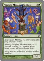 Monkey Monkey Monkey - Unhinged - Magic: The Gathering - TCGplayer.com
