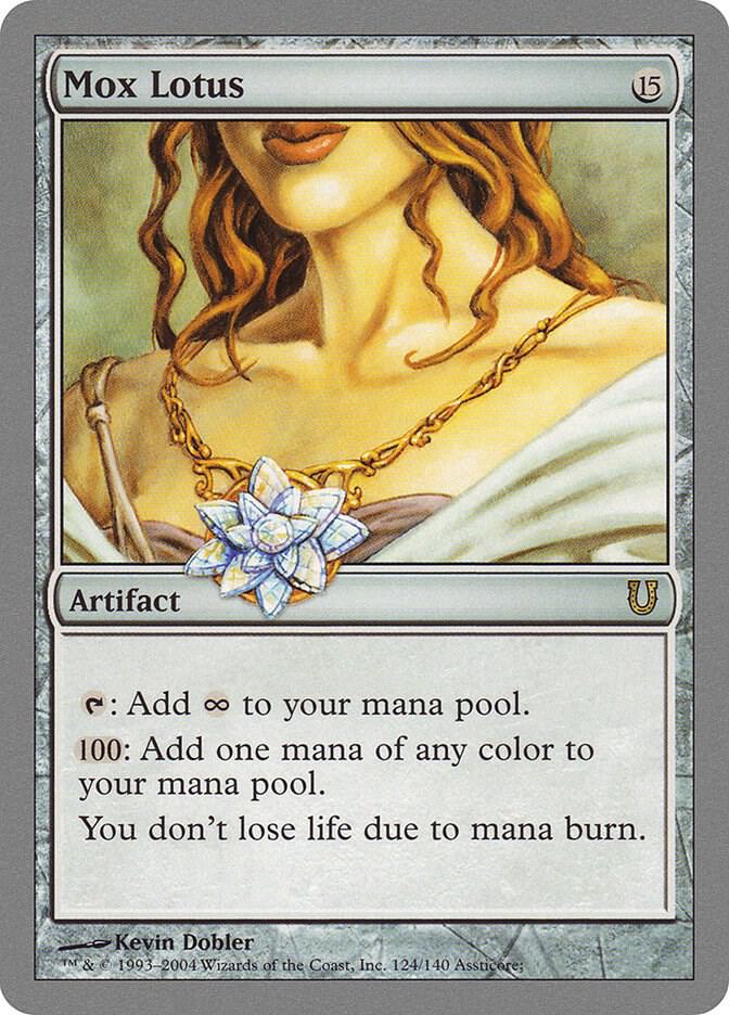 【最安値】MTG　UNH　Mox Lotus　foil　1枚 MoxLotus__63836.1651598581.jpg?c=2