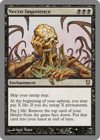 Necro-Impotence - Unhinged - Magic: The Gathering card