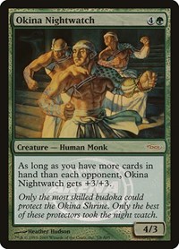 Okina Nightwatch - Arena Promos - Magic: The Gathering card