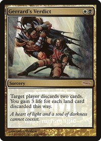 Gerrard's Verdict (FNM Promos)