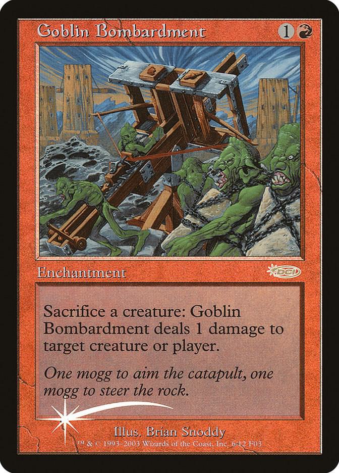 Goblin Bombardment - FNM Promos - Magic: The Gathering