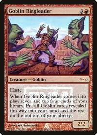 Goblin Ringleader (FNM Promos)
