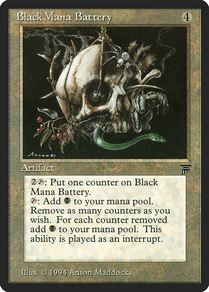 Black Mana Battery - Legends - Magic: The Gathering - TCGplayer.com
