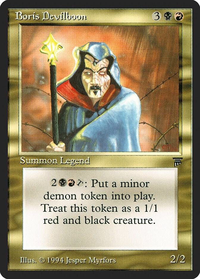 MTG　Boris Devilboon　【LEG】英語 Boris Devilboon - Legends - Magic: The Gathering - TCGplayer.com