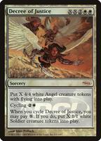 Decree of Justice - Judge Promos - Magic: The Gathering