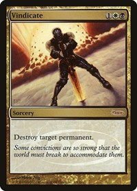 Vindicate (2007) - Judge Promos - Magic: The Gathering card