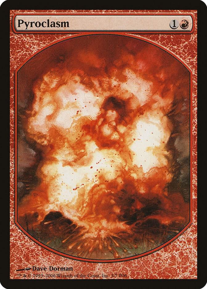 Pyroclasm - Magic Player Rewards - Magic: The Gathering