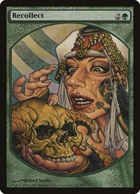 Recollect - Magic Player Rewards - Magic: The Gathering card