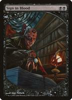 mtg cards like sign in blood Magic The Gathering - Outlaws of Thunder Junction you may cast a copy of its spell Looking for Spells that Work