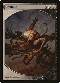 Unmake - Magic Player Rewards - Magic: The Gathering card