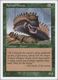 Spined Wurm (Media Promos)
