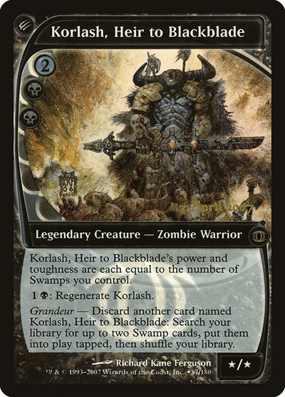 Korlash Heir to Blackblade
