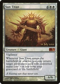 Sun Titan (Prerelease Cards)