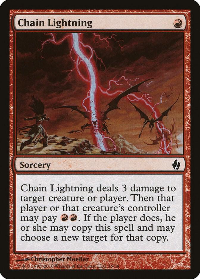 Chain Lightning - Premium Deck Series: Fire and Lightning - Magic