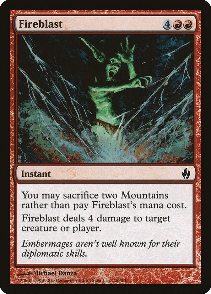 Fireblast - Premium Deck Series: Fire and Lightning - Magic: The