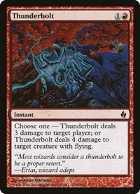 Thunderbolt (Premium Deck Series: Fire and Lightning)