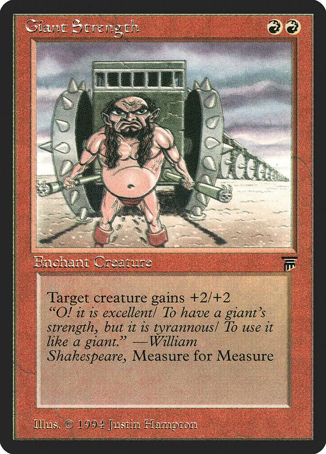 Giant Strength - Legends - Magic: The Gathering - TCGplayer.com