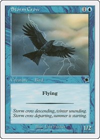 Storm Crow - Starter 1999 - Magic: The Gathering card