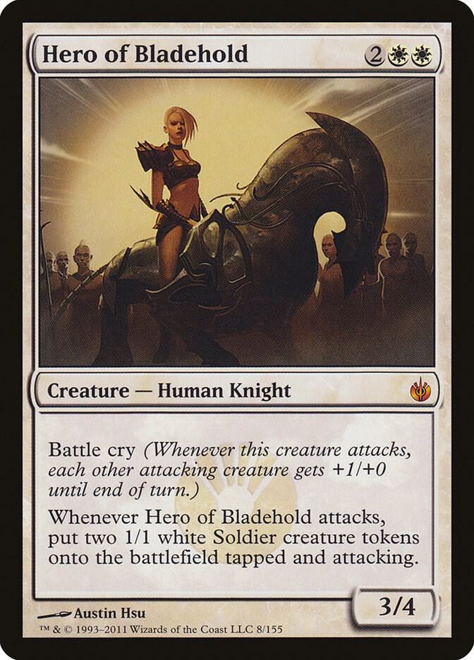 Hero of Bladehold - Mirrodin Besieged - Magic: The Gathering