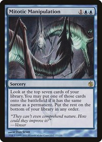 Mitotic Manipulation - Mirrodin Besieged - Magic: The Gathering card