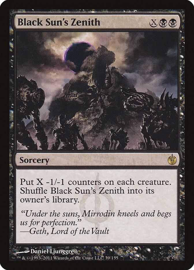 Black Sun's Zenith - Mirrodin Besieged - Magic: The Gathering