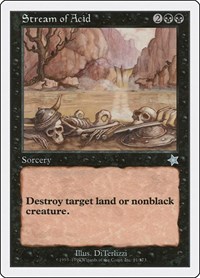 Stream of Acid - Starter 1999 - Magic: The Gathering card