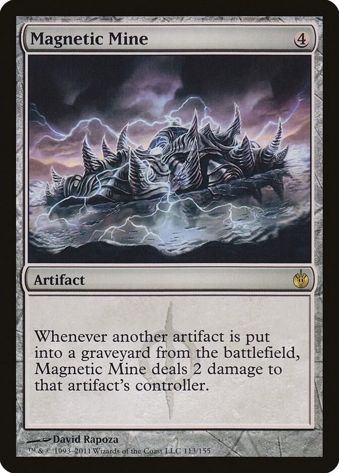 Magnetic Mine - Mirrodin Besieged - Magic: The Gathering