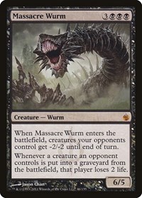 Massacre Wurm (Mirrodin Besieged)