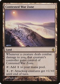 Contested War Zone - Mirrodin Besieged - Magic: The Gathering card