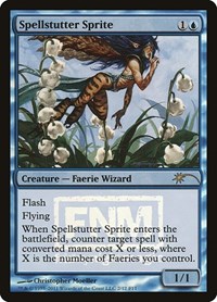 Spellstutter Sprite - FNM Promos - Magic: The Gathering card