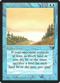 Land Equilibrium - Legends - Magic: The Gathering card
