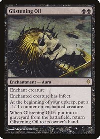 Glistening Oil - New Phyrexia - Magic: The Gathering card