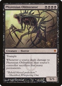 Phyrexian Obliterator - New Phyrexia - Magic: The Gathering card