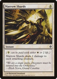 Marrow Shards - New Phyrexia - Magic: The Gathering card