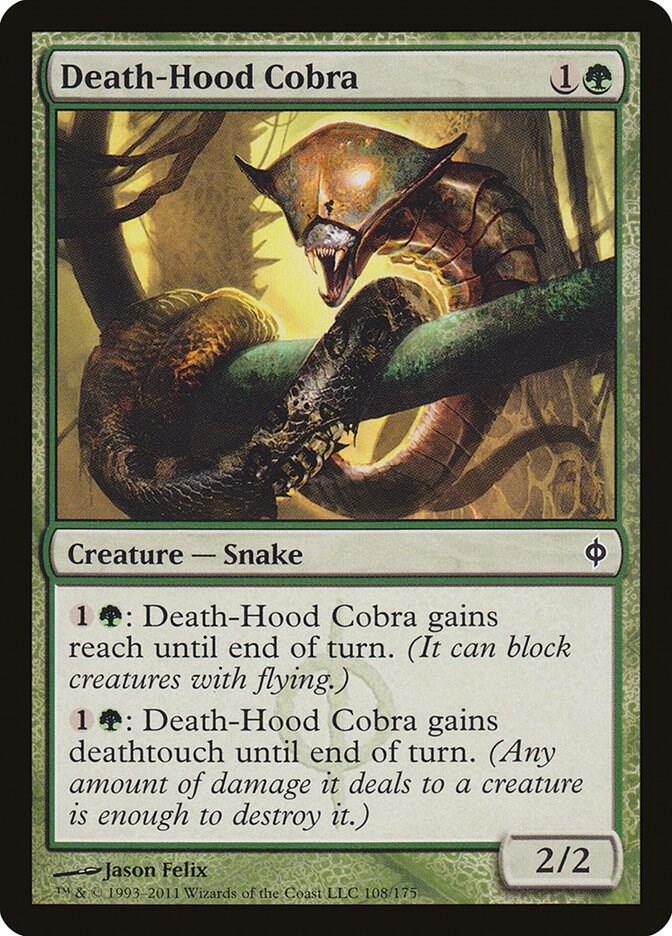 Death-Hood Cobra - New Phyrexia - Magic: The Gathering - TCGplayer.com