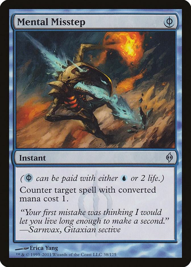 Mental Misstep - New Phyrexia - Magic: The Gathering