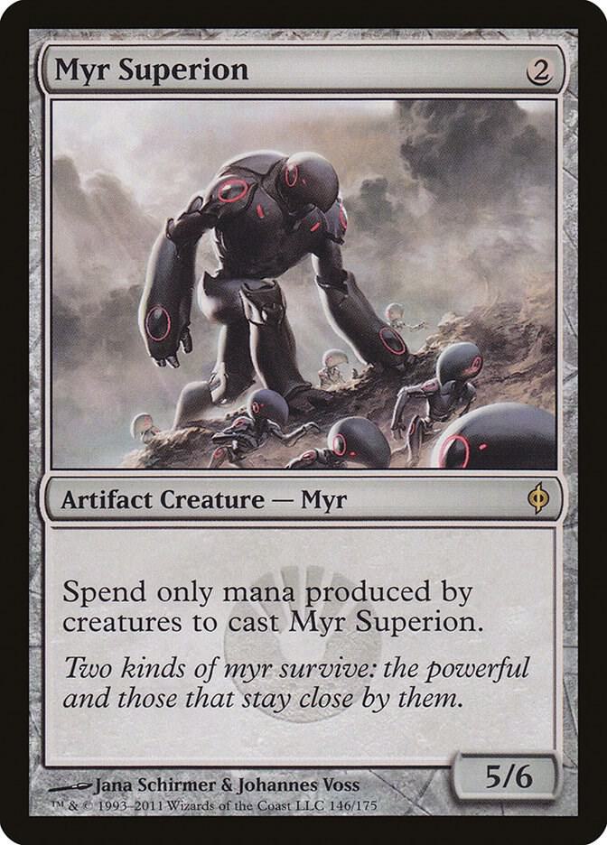 ♡MYR♡ Myr Superion - New Phyrexia - Magic: The Gathering - TCGplayer.com