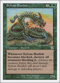 Sylvan Basilisk - Starter 1999 - Magic: The Gathering card