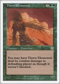 Thorn Elemental - Starter 1999 - Magic: The Gathering card