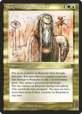 マジック：ザ・ギャザリング - Rasputin Dreamweaver 英語　1枚 Rasputin Dreamweaver - Legends - Magic: The Gathering