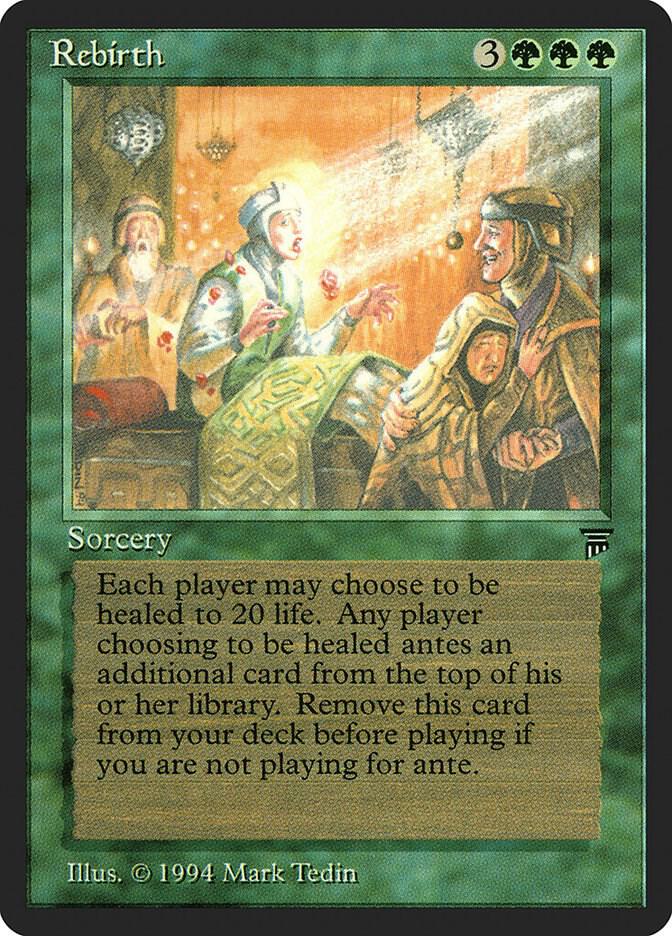 Rebirth - Legends - Magic: The Gathering - TCGplayer.com