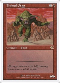 Trained Orgg (Starter 1999)