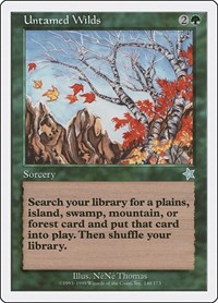 Untamed Wilds - Starter 1999 - Magic: The Gathering card