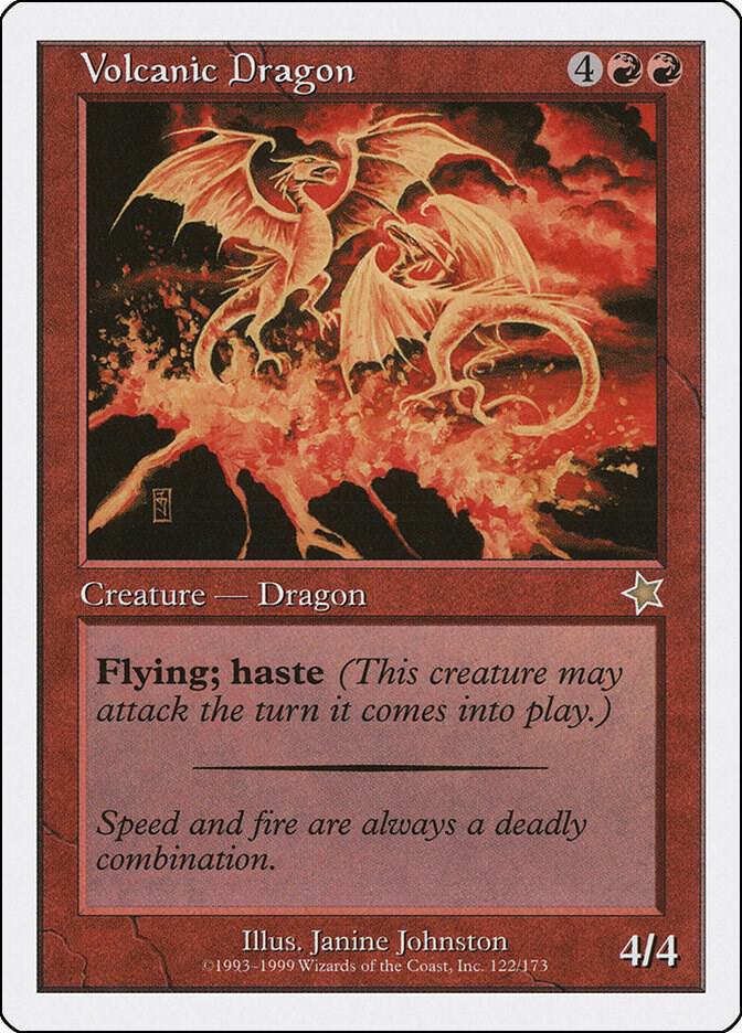 Volcanic Dragon - Starter 1999 - Magic: The Gathering - TCGplayer.com