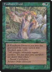 Fyndhorn Druid - Alliances - Magic: The Gathering card