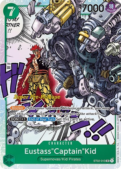 Eustass"Captain"Kid (013) card