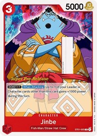 Jinbe (Super Pre-Release Starter Deck 1: Straw Hat Crew)