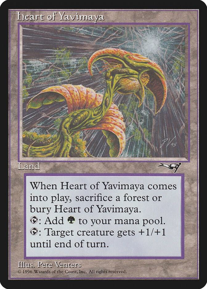 Heart of Yavimaya - Alliances - Magic: The Gathering - TCGplayer.com