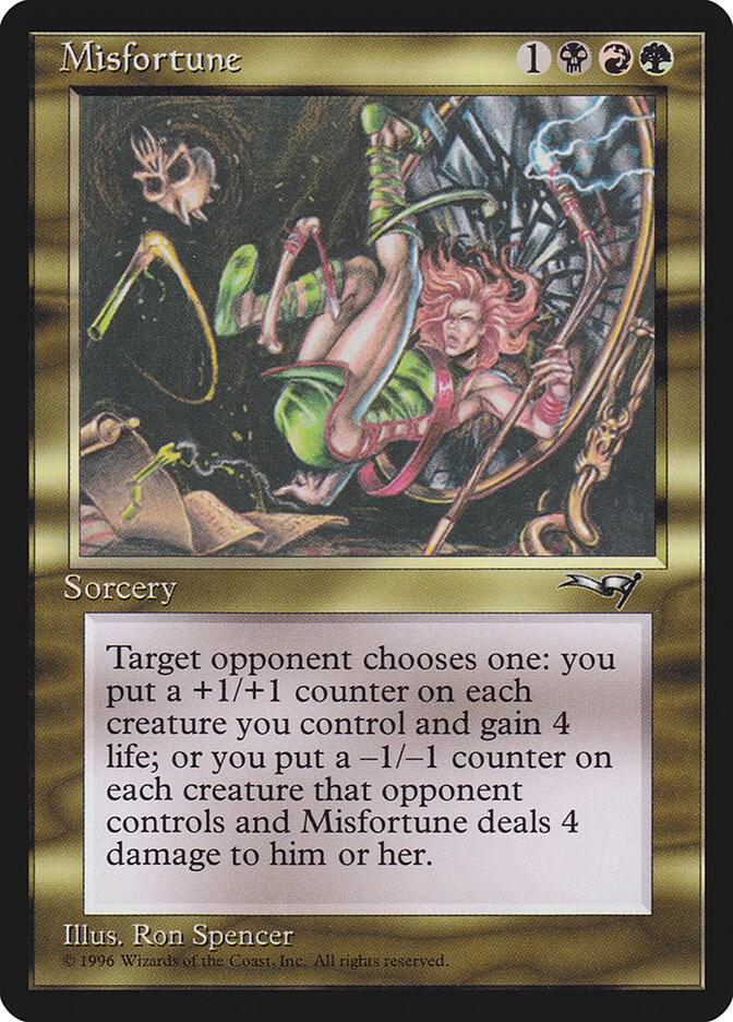 Misfortune - Alliances - Magic: The Gathering - TCGplayer.com Misfortune - Alliances - Magic: The Gathering - TCGplayer.com